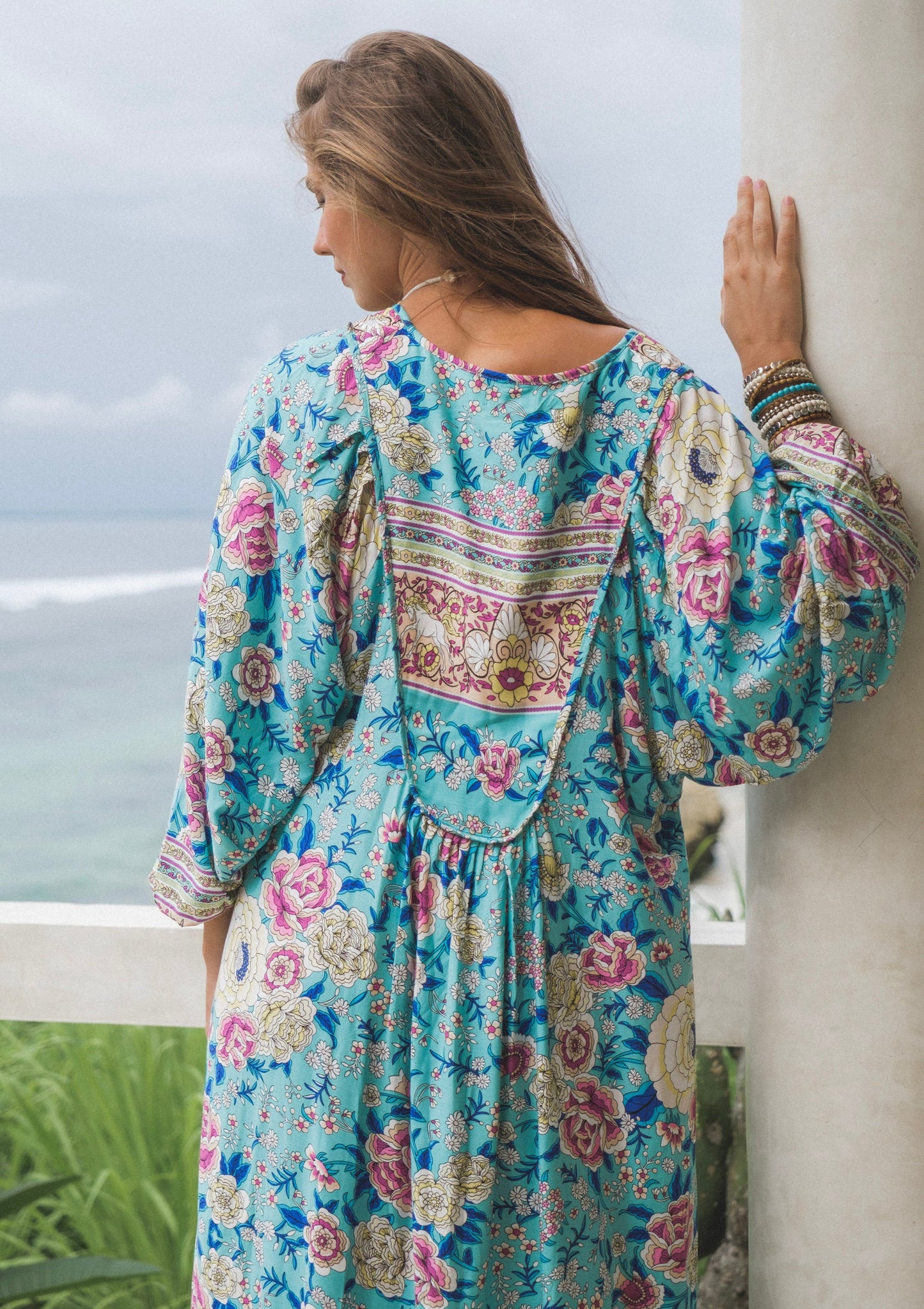 GODDESS DOOR BOHEMIAN MILLI DRESS BLOSSOM