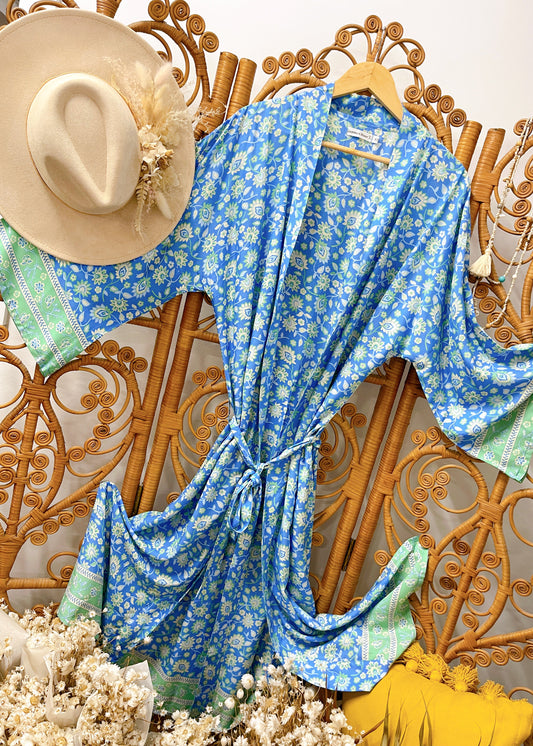 GODDESS DOOR KIMONO ~ SKY BLUE