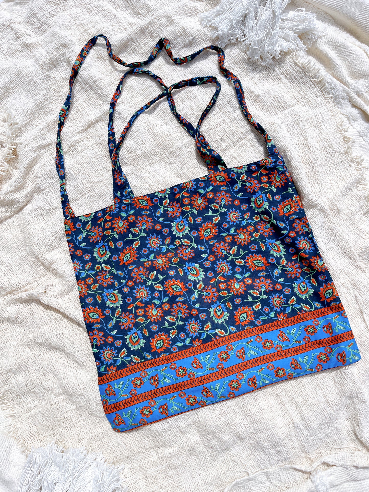 Chic Multi-Strap Tote Bag ~ NIGHTFALL