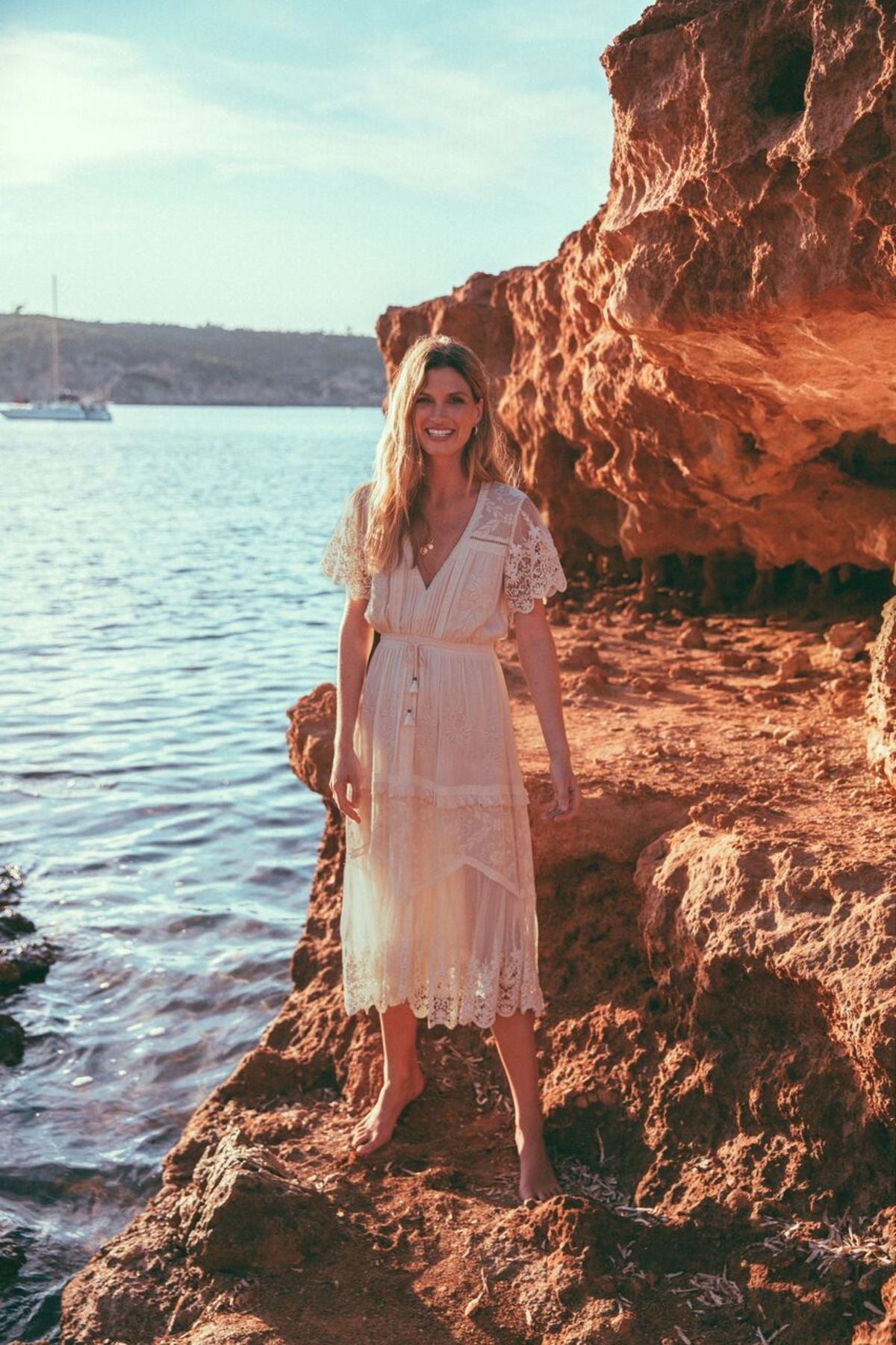 Spell & The Gypsy Collective Maggie Embroidered Midi Dress