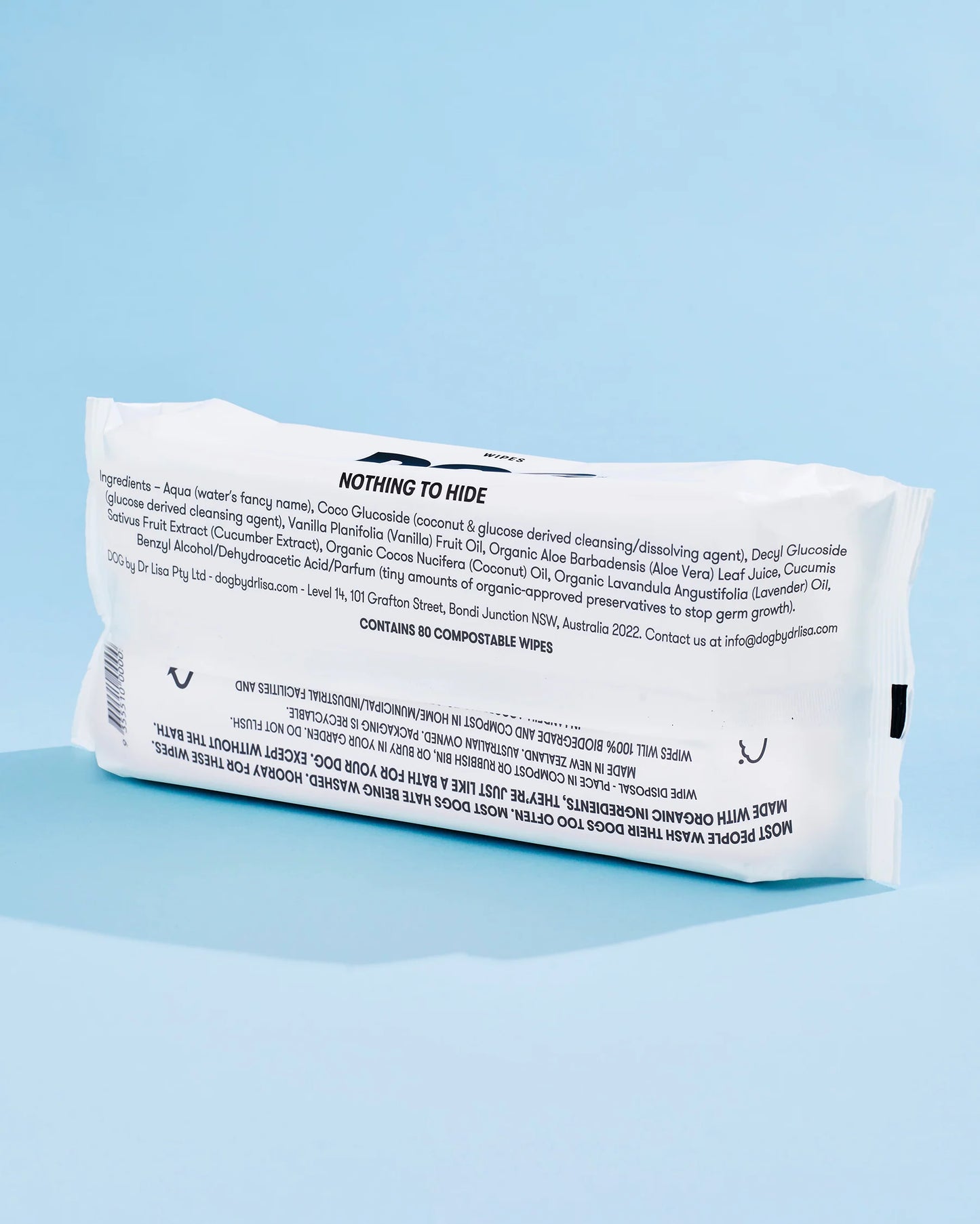 DOG Wipes by Dr Lisa