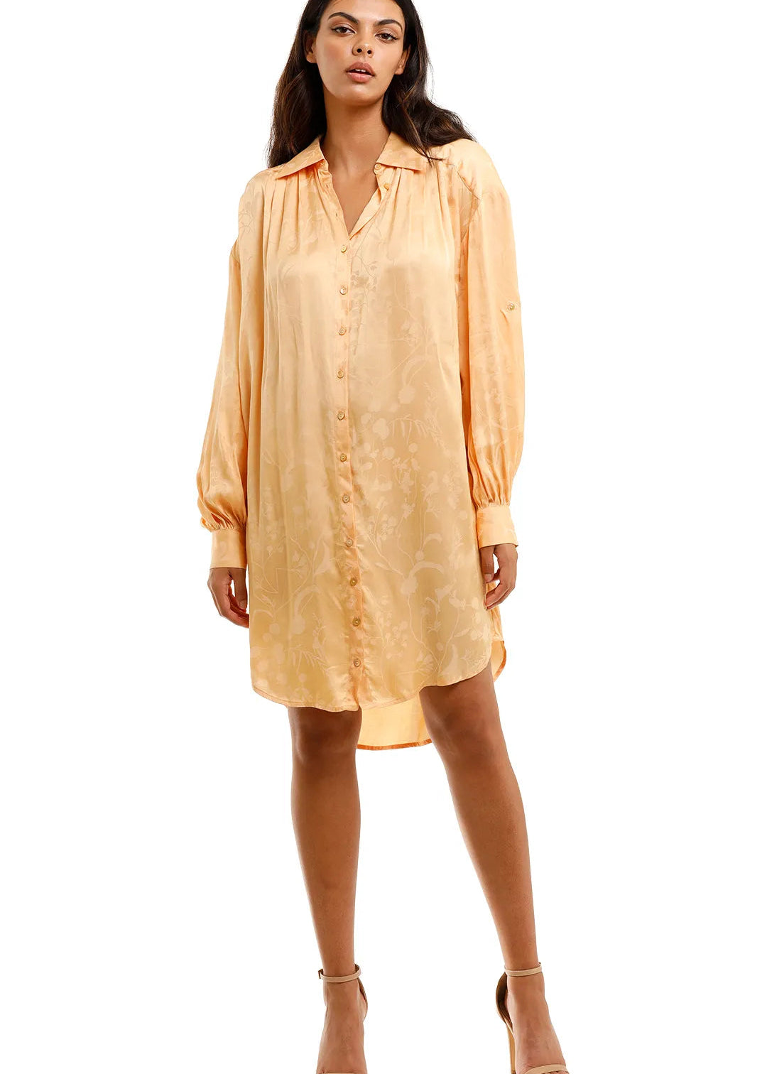 SPELL ~ Verona Shirt Dress Lemon Butter
