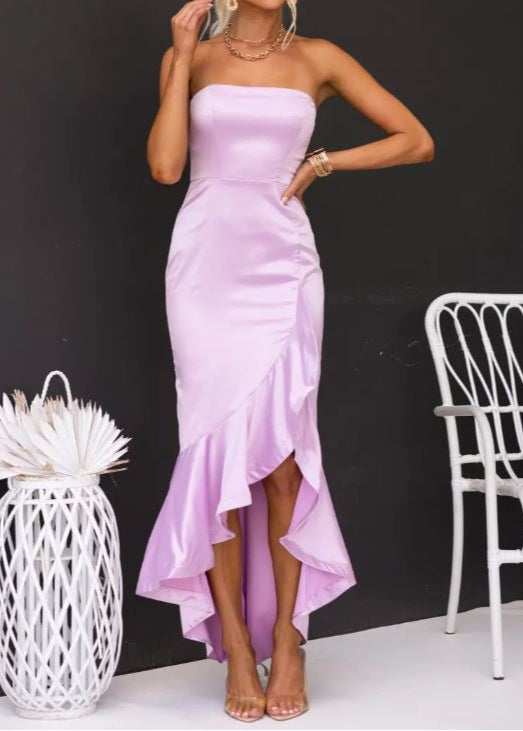 SAINTS AND SECRETS LILAC DRESS