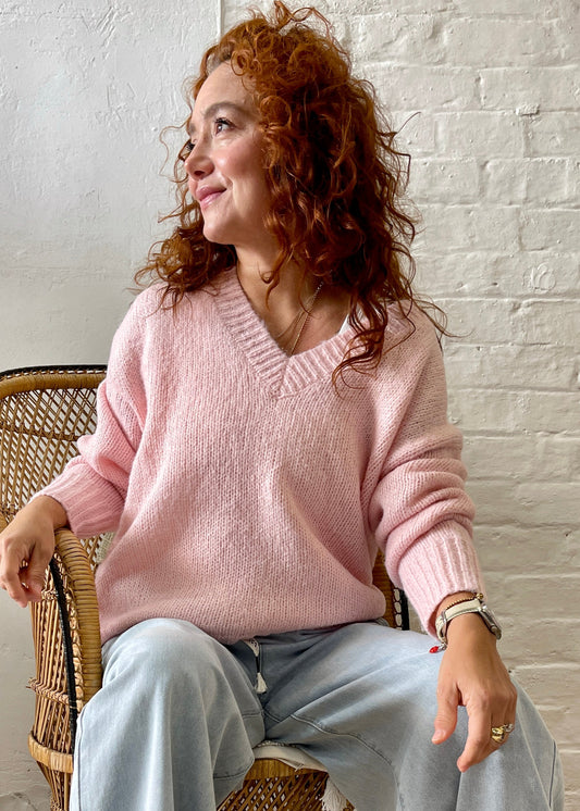 SOFT MARSHMELLOW PINK JUMPER