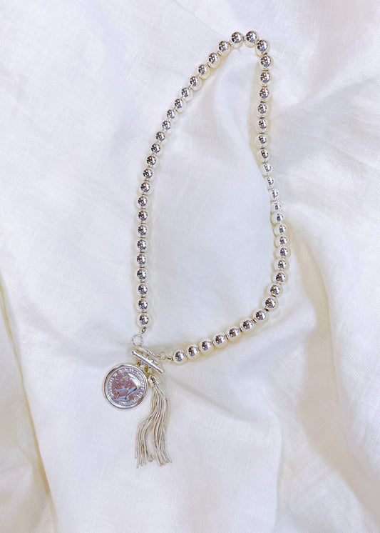Serefina Necklace ~ Silver tone