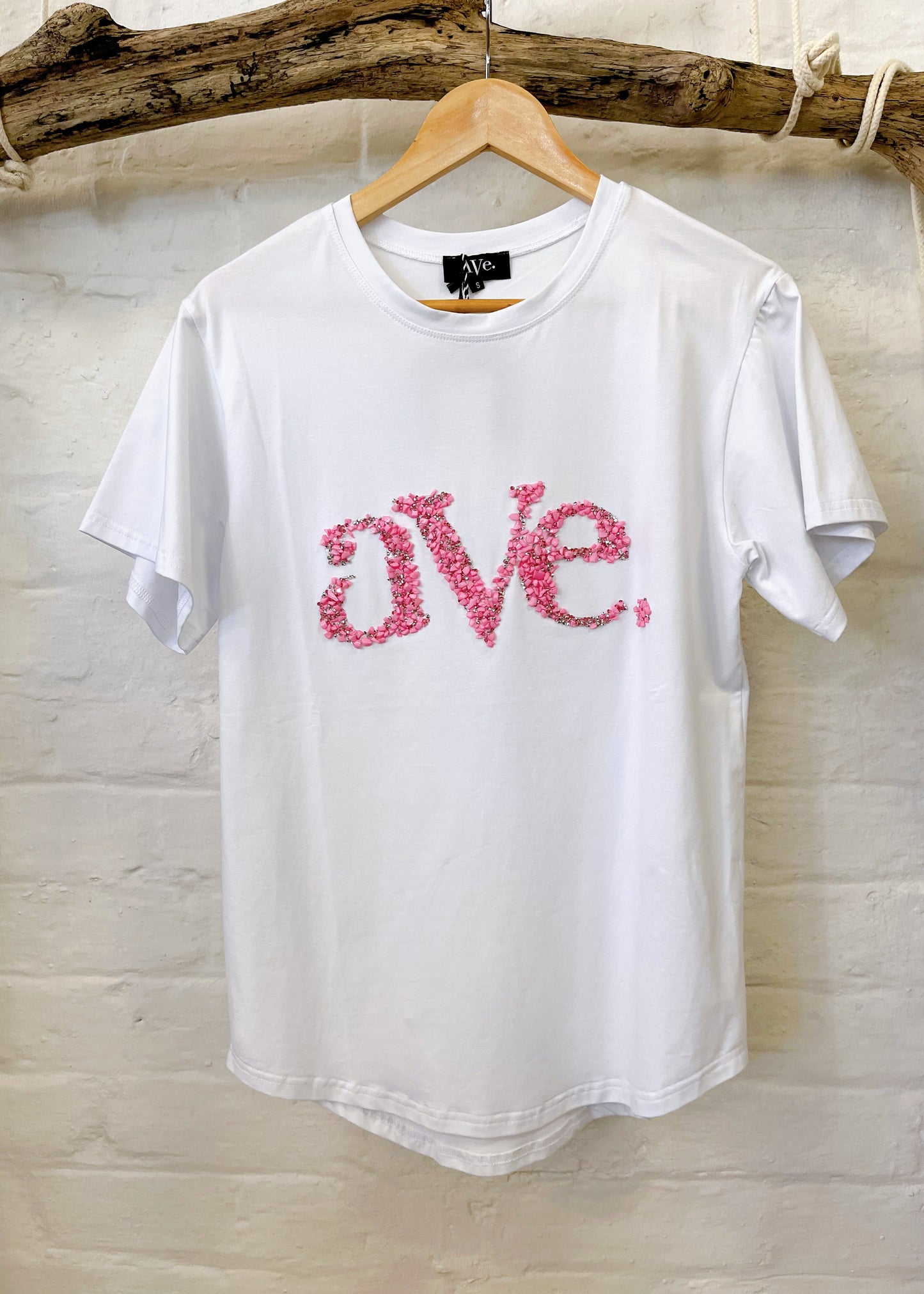 AVE EMBELLISHED T SHIRT