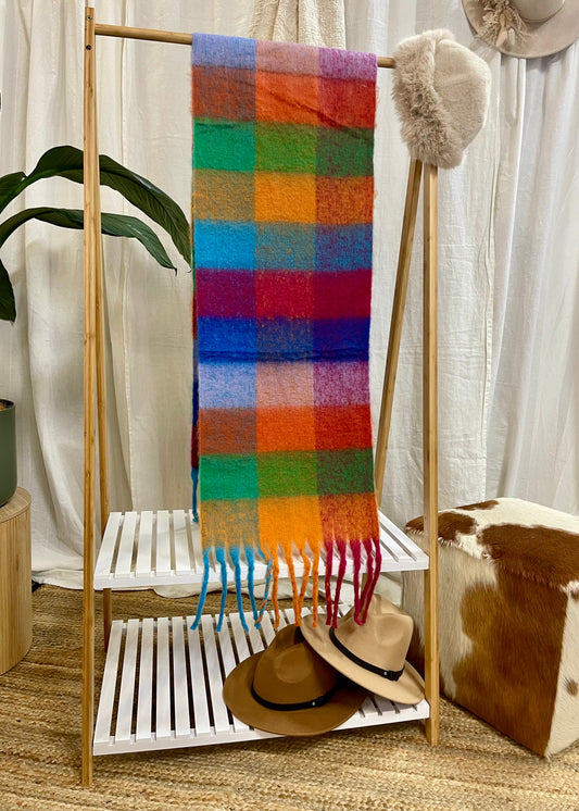FIESTA CHECK SCARF