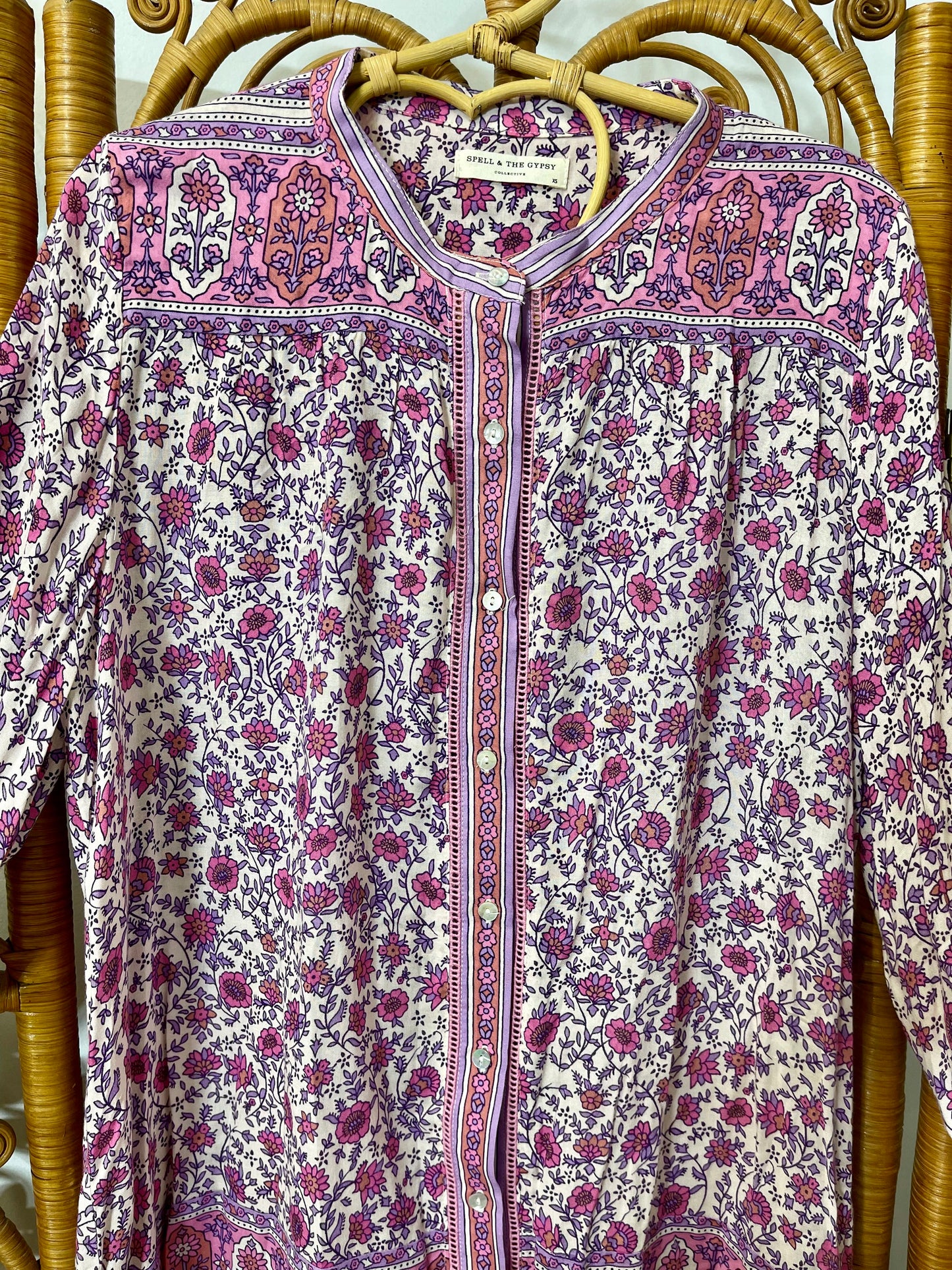 SPELL & THE GYPSY ~ Jasmine Blouse - Lilac
