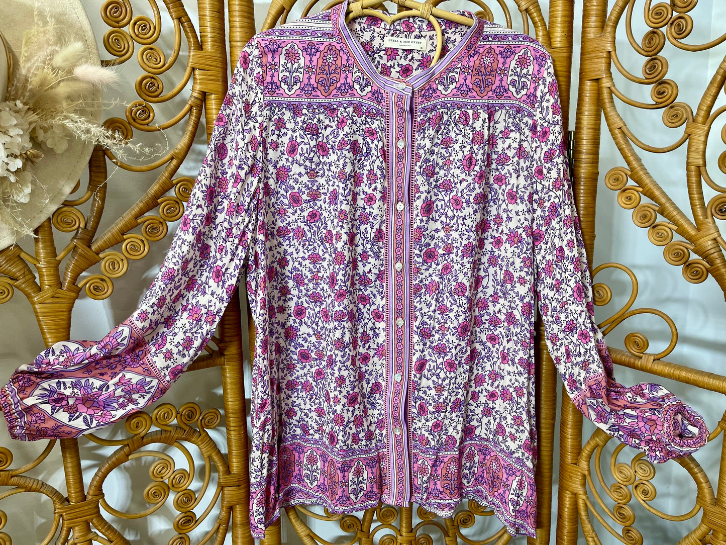 SPELL & THE GYPSY ~ Jasmine Blouse - Lilac