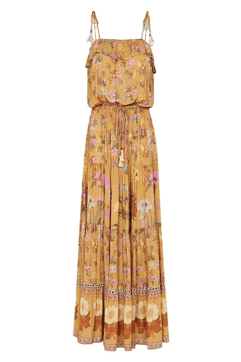 Spell The Gypsy Collective Wild Bloom Strappy Dress