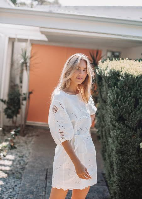 Spell & The Gypsy Collective Lala Linen Shift Dress