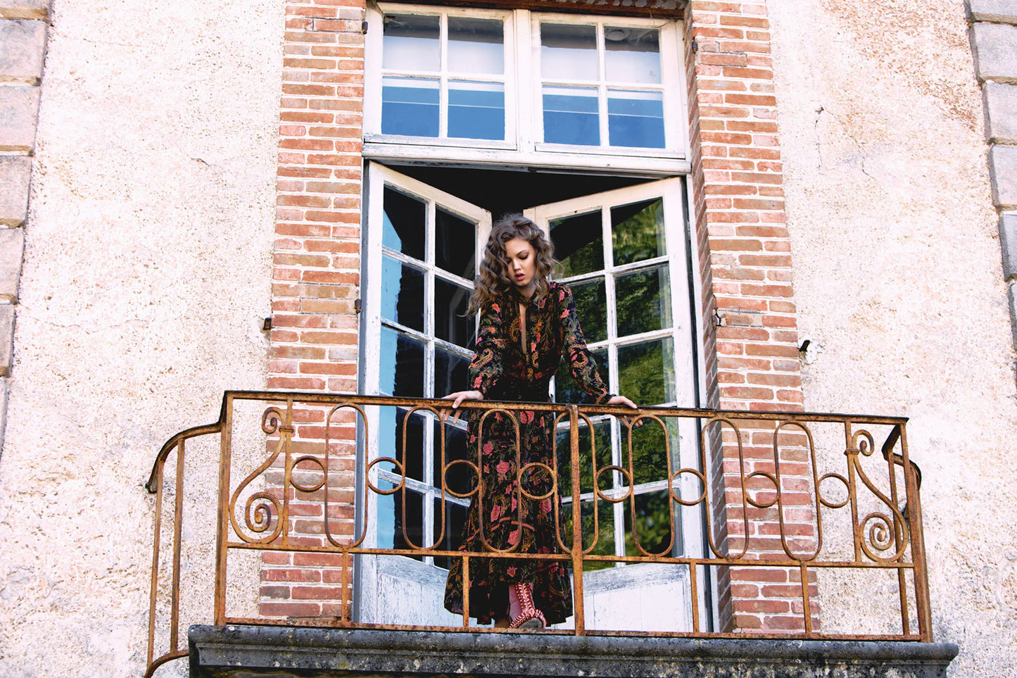 SPELL & THE GYPSY ~  Free People Exclusive Etienne Gown in Noir
