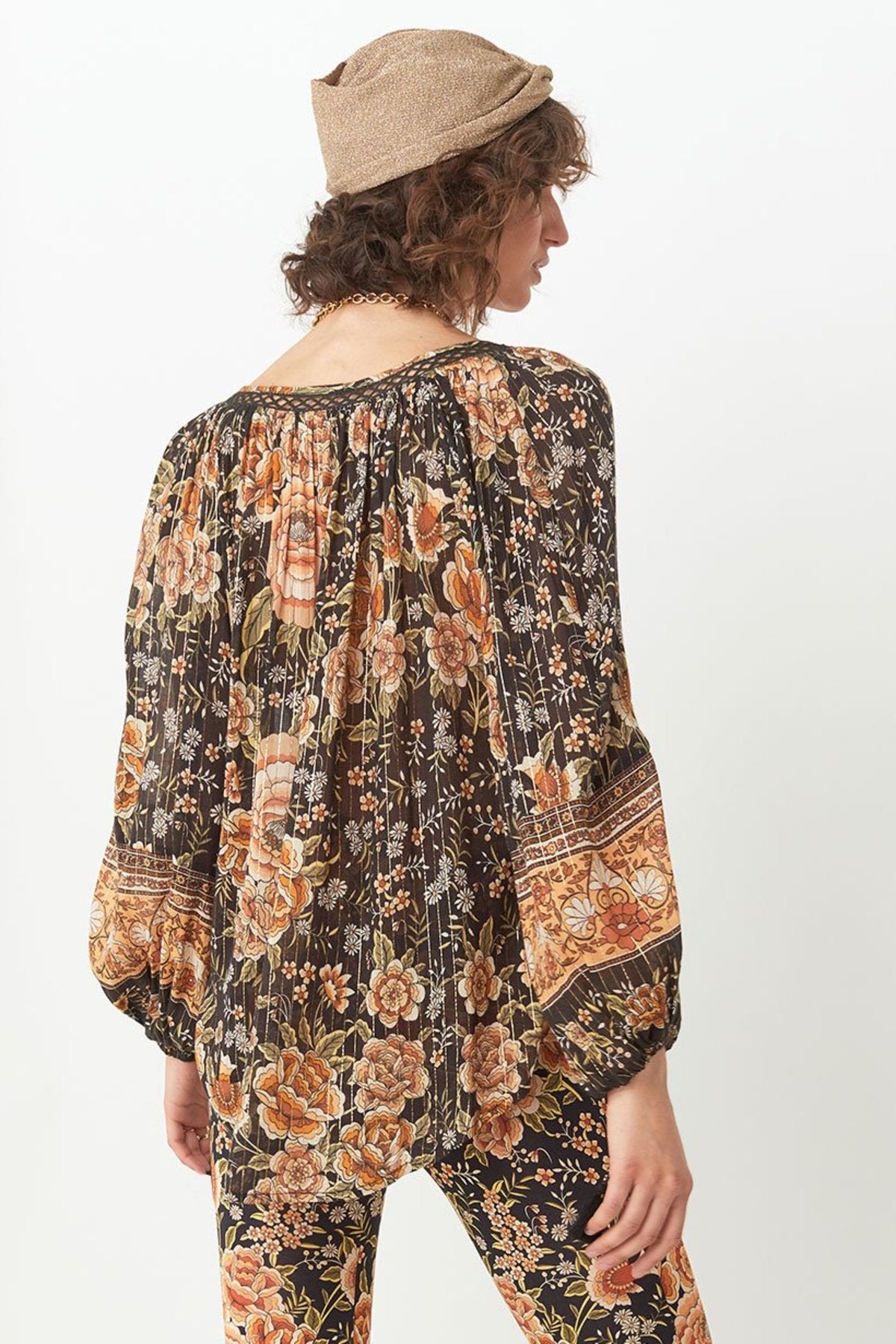 Spell & The Gypsy Collective Mystic Blouse in Nightfall