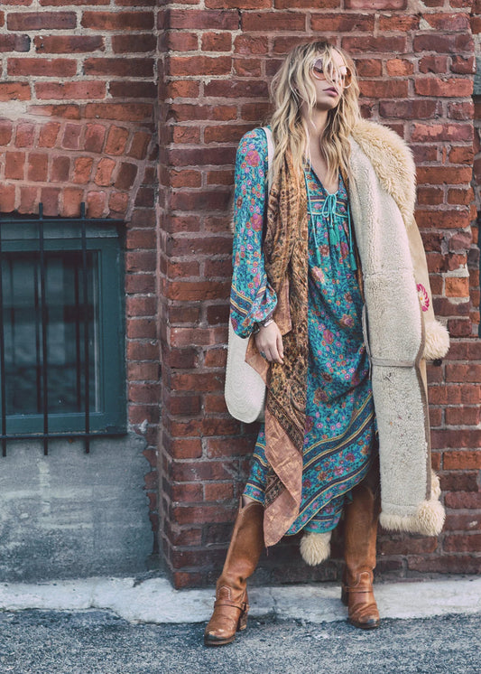 SPELL & THE GYPSY ~ Folk Town boho Midi Dress