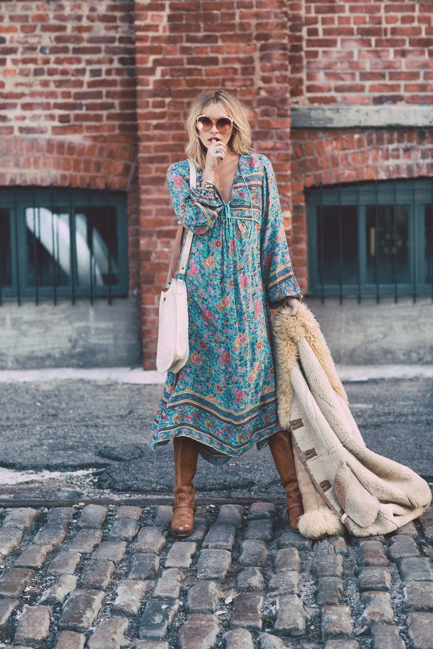 SPELL & THE GYPSY ~ Folk Town boho Midi Dress