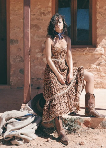 Spell & The Gypsy Collective Saphari Sundress – UT Tan