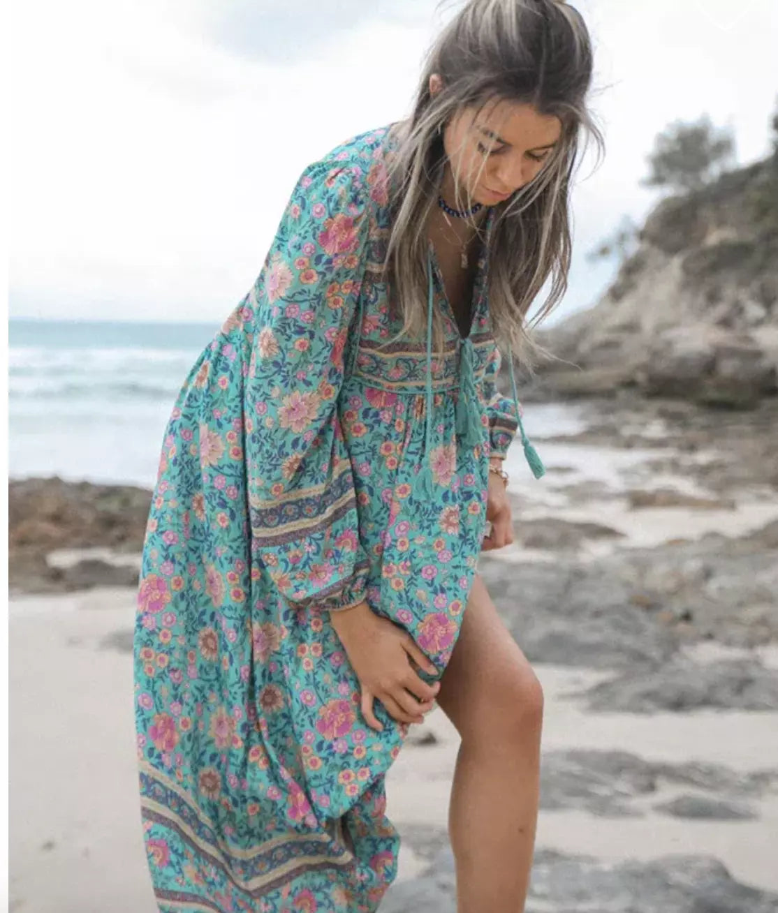 SPELL & THE GYPSY ~ Folk Town boho Midi Dress