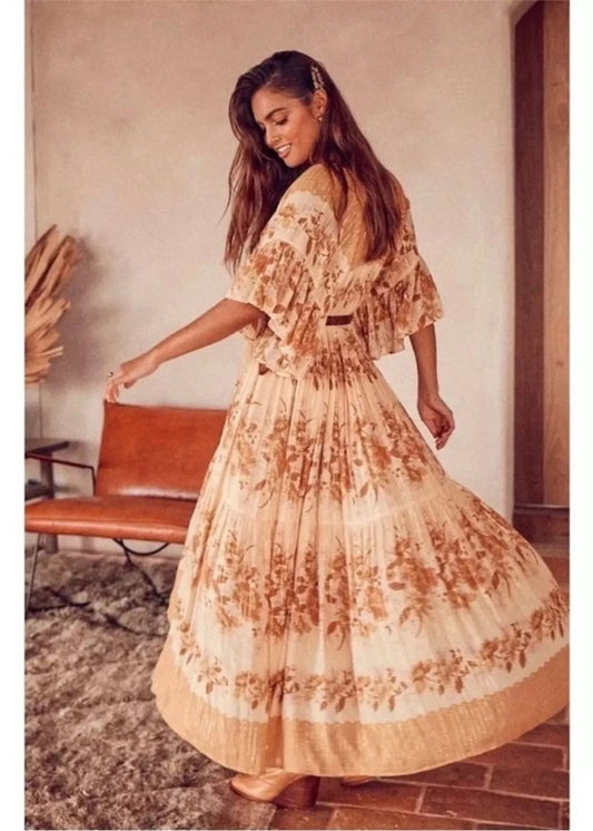 SPELL & THE GYPSY Coco Lei Mumu Gown Maxi Dress