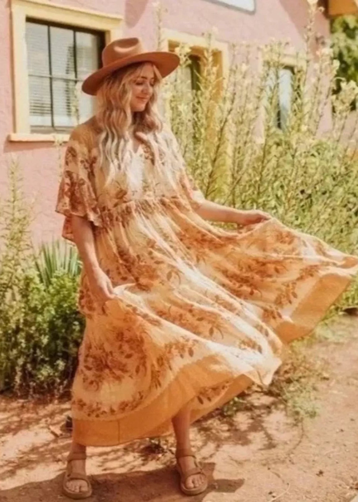 SPELL & THE GYPSY Coco Lei Mumu Gown Maxi Dress