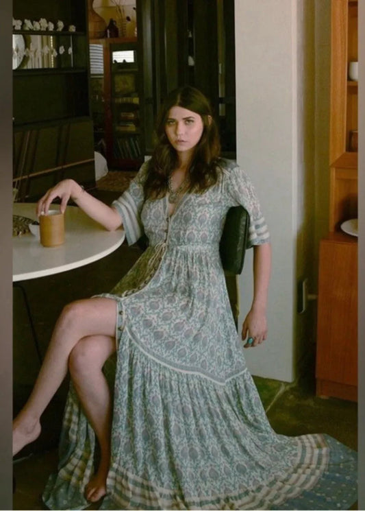 Spell & The Gypsy Collective “Oracle Maxi Dress” – Sage