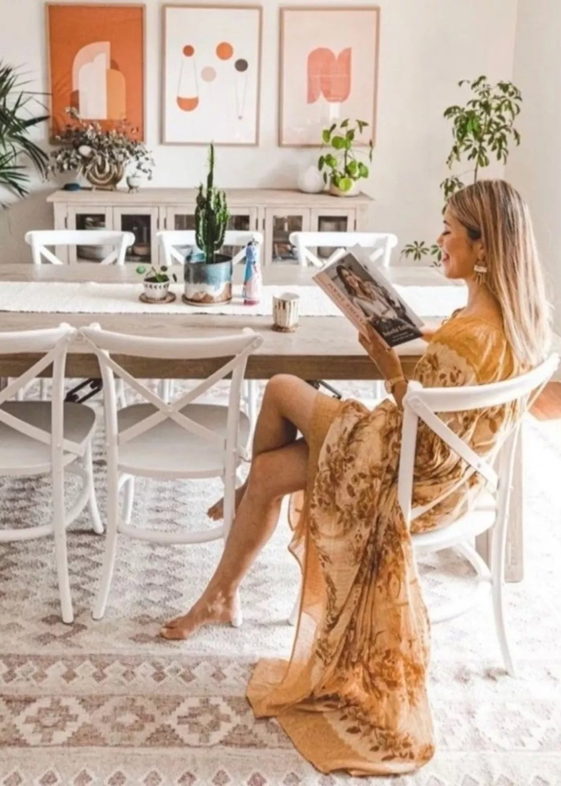 SPELL & THE GYPSY Coco Lei Mumu Gown Maxi Dress