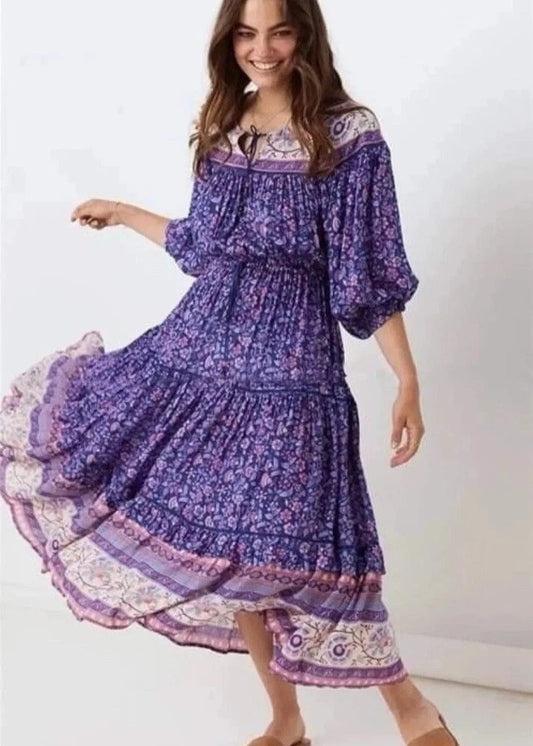 SPELL  & THE GYPSY  Dahlia "Purple Haze" Gown