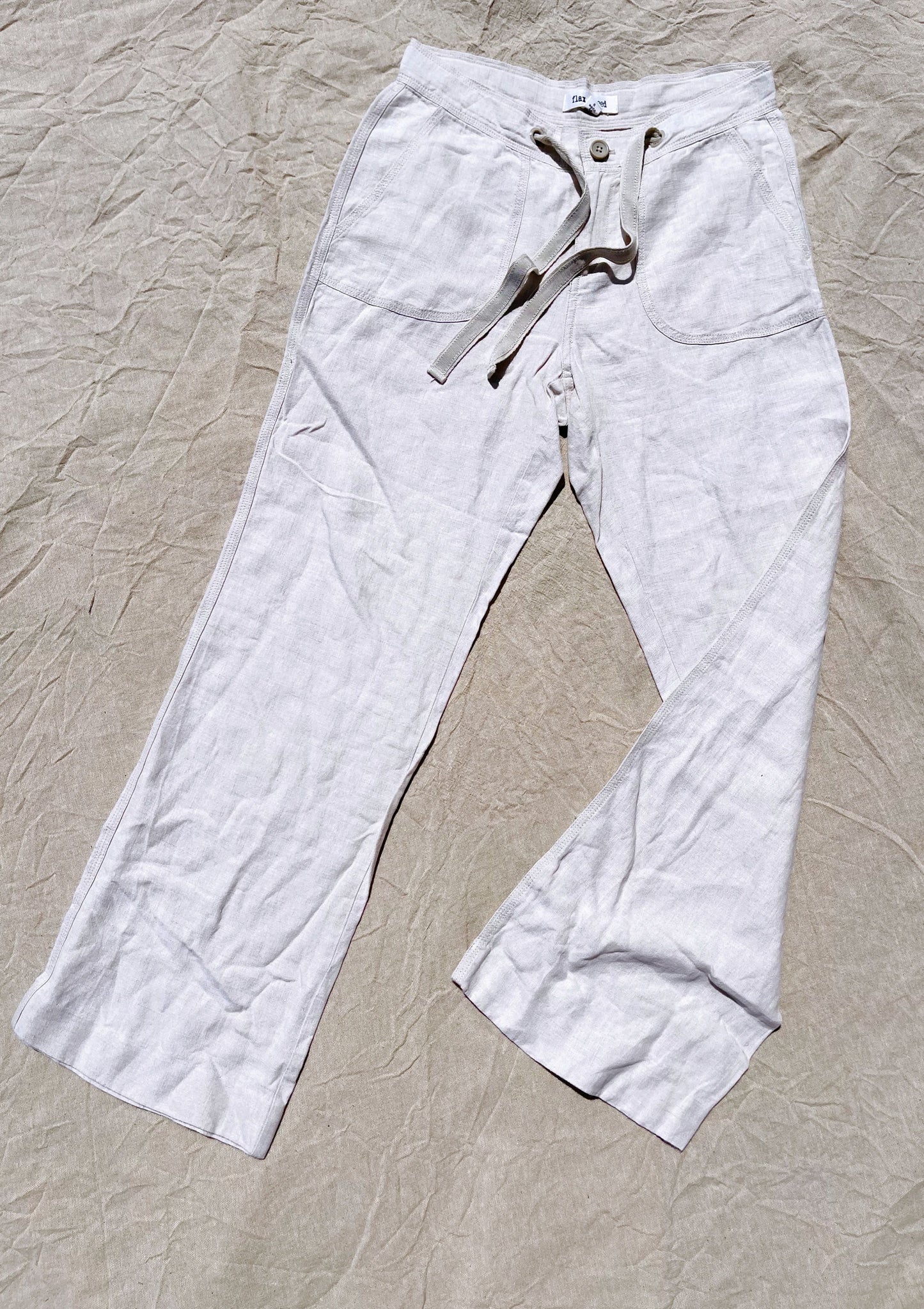 FLAX & SEED LINEN PANTS