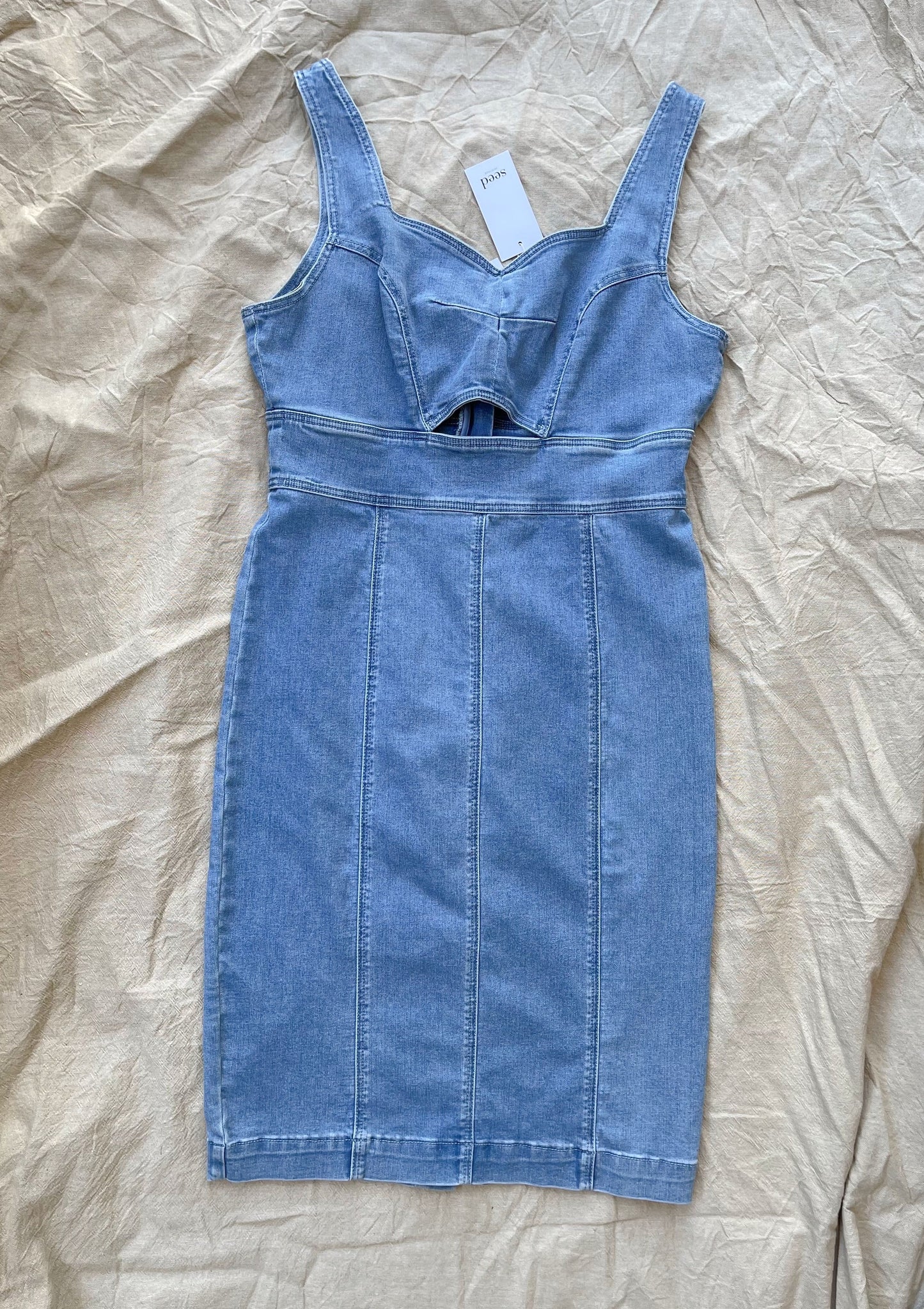 SEED DENIM DRESS